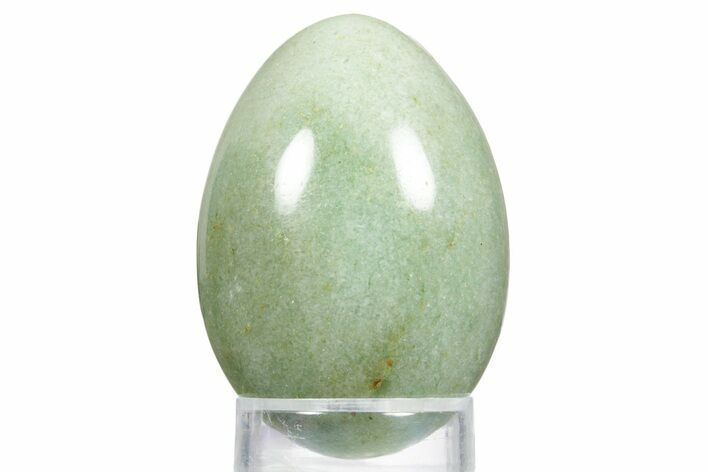 Polished Green Aventurine Egg - India #356309